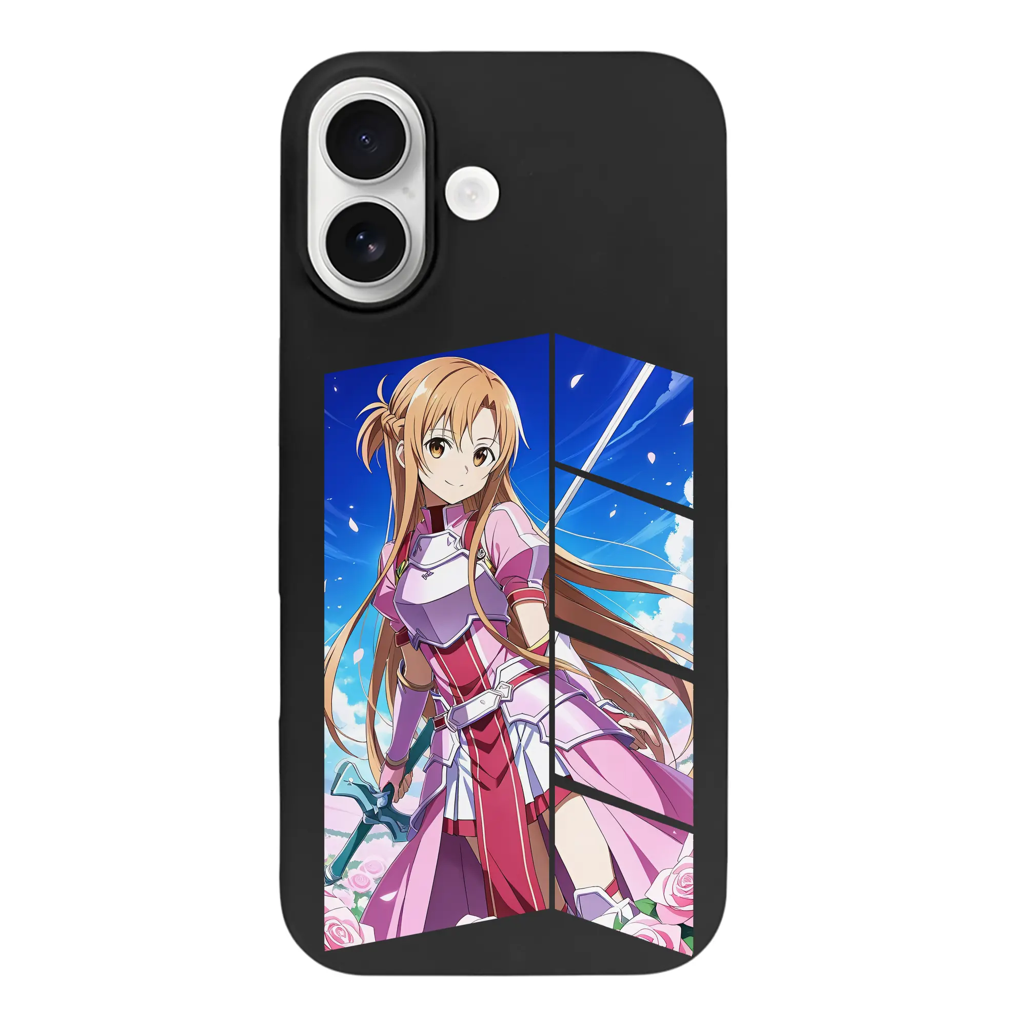 ソードアートオンライン グッズ アスナ - iPhone 17 シリーズ シリコンケース 薄型 耐衝撃 指紋防止 ソフトタッチカバー 精密フィット 傷防止 保護ケース iPhone 17/17 Air/17 Pro/17 Pro Max 対応